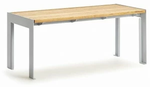 VESTRE Стол для общественных мест из стали и дерева Vroom