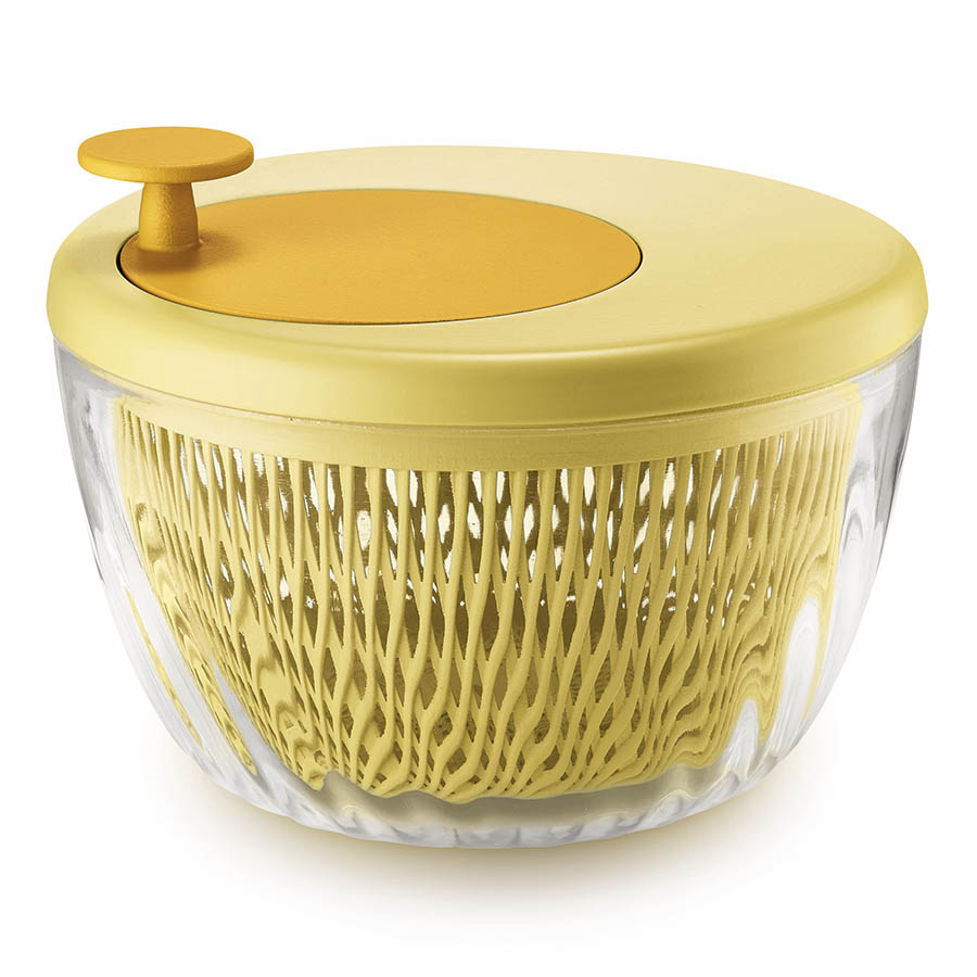 17090056 Сушилка для салата twist&dry, желтая Guzzini 