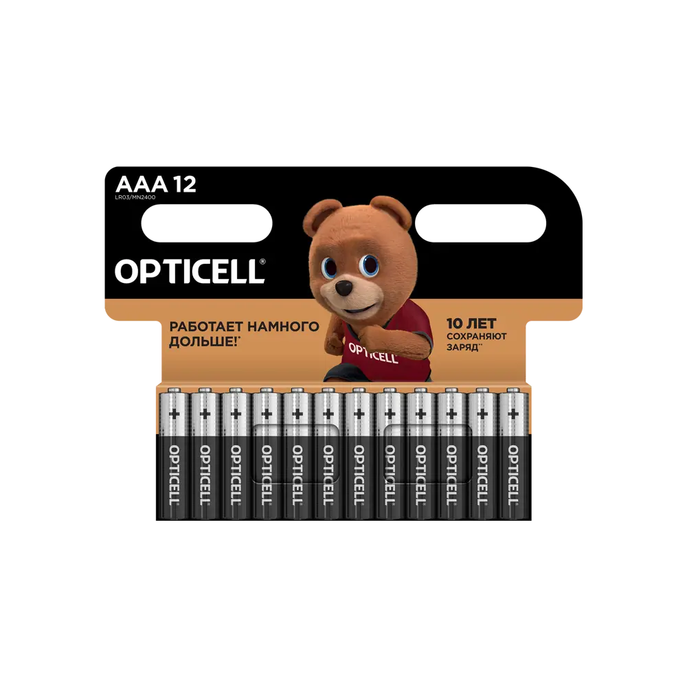 Алкалиновые батарейки Santreyd Opticell Basic AAA 12 шт - надежное питание для устройств 89361711 STLM-1106229