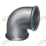 Угольник прямой 25 мм оцинк Santreyd 184421