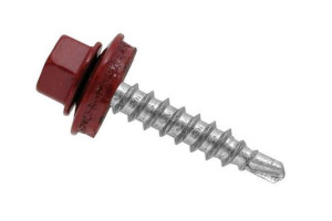 15559644 Кровельный саморез 4,8х35 RAL 3011 250шт 03923 Daxmer