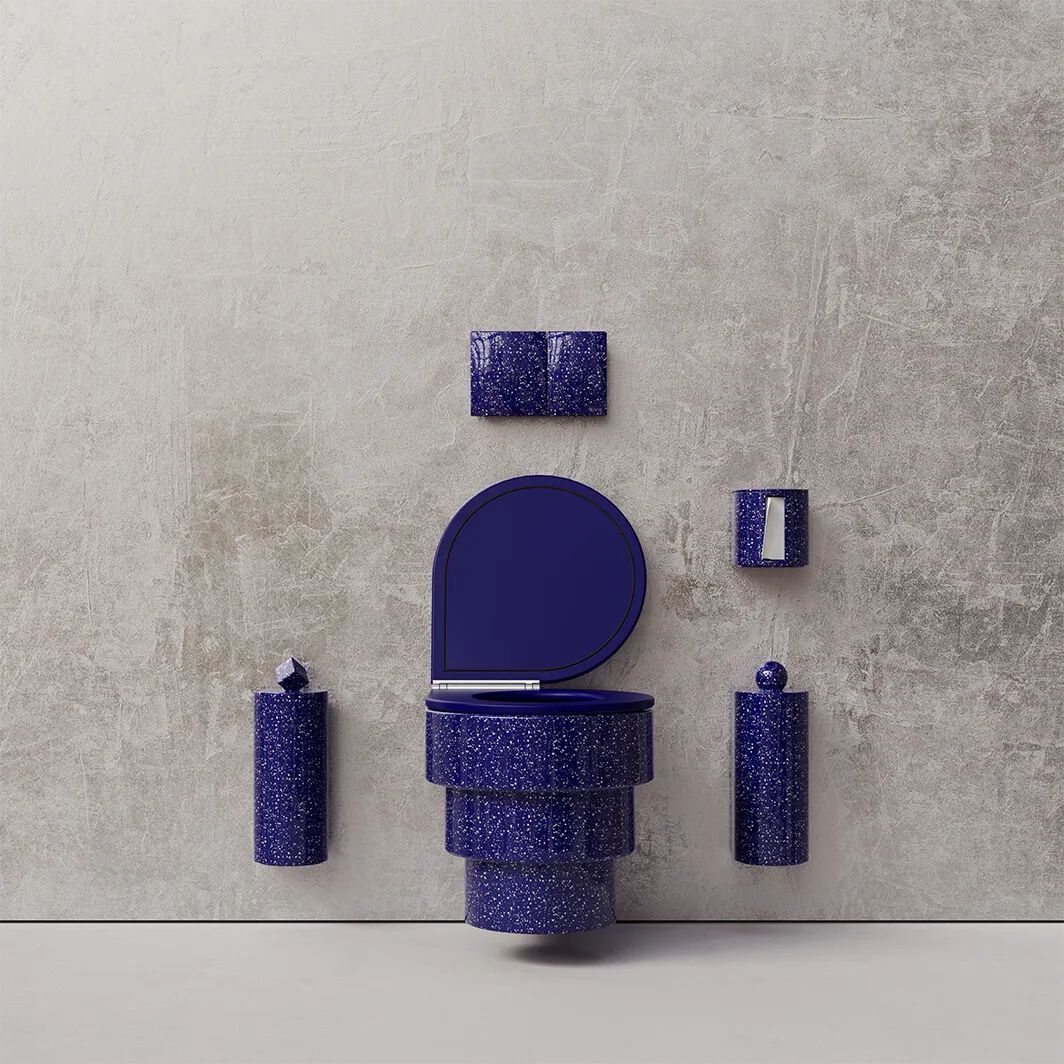 Керамическая мусорная корзина Trone Pandore ARCH-00036748 - Вид №3