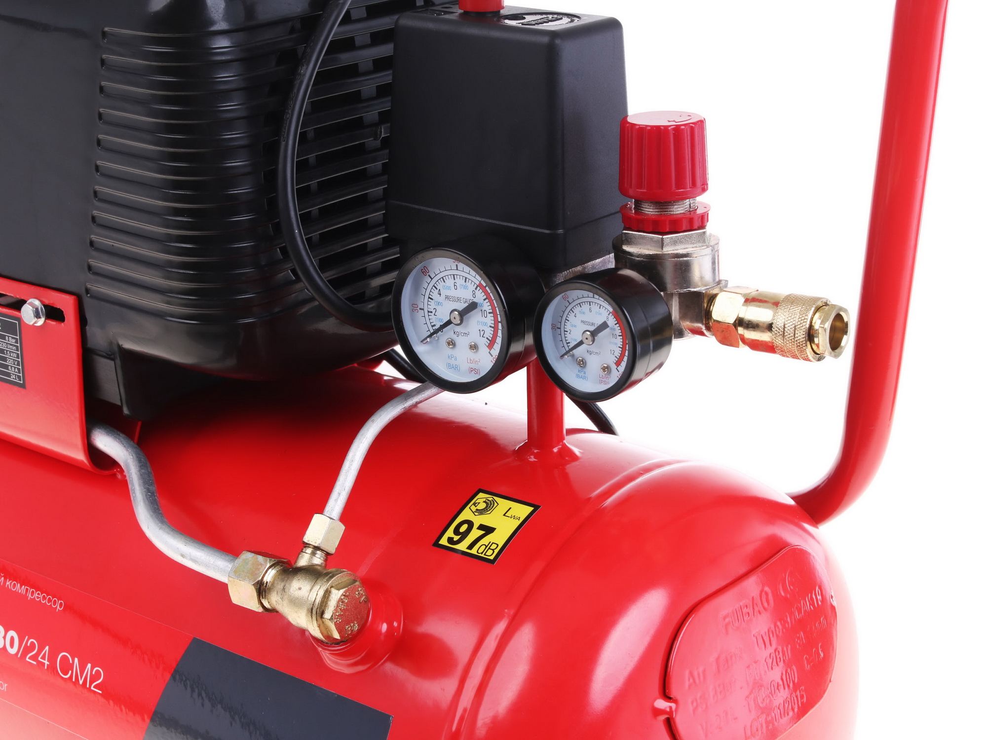 Компрессор поршневой масляный Fubag FC 230/24 CM2 1052849 STDN-0044402 - Вид №6