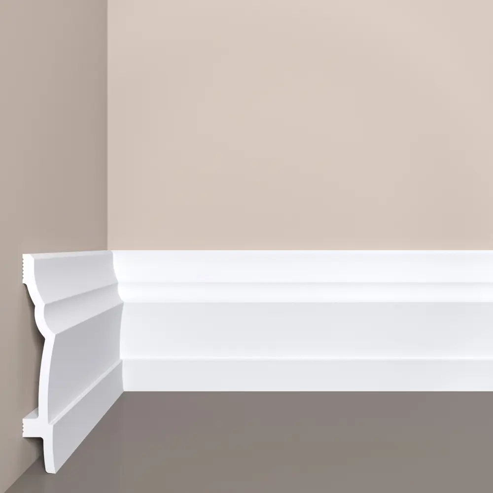 90761339 Плинтус Bello Deco 120x2000x18мм 1шт белый STLM-0372129