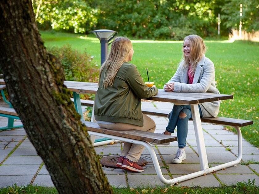 VESTRE Стол для пикника из стали и дерева со встроенными скамейками Berg sun-id-1378211 - Вид №2