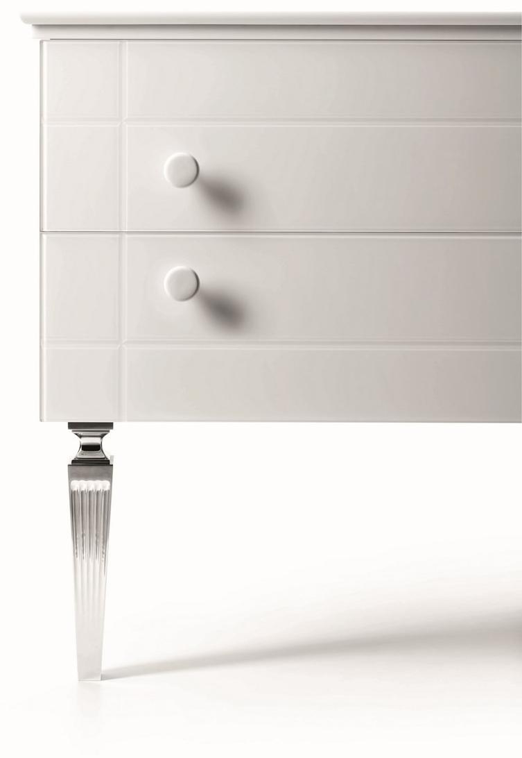 ARTELINEA Отдельностоящая лакированная тумба под умывальник с ящиками sun-id-1364441 - Вид №2