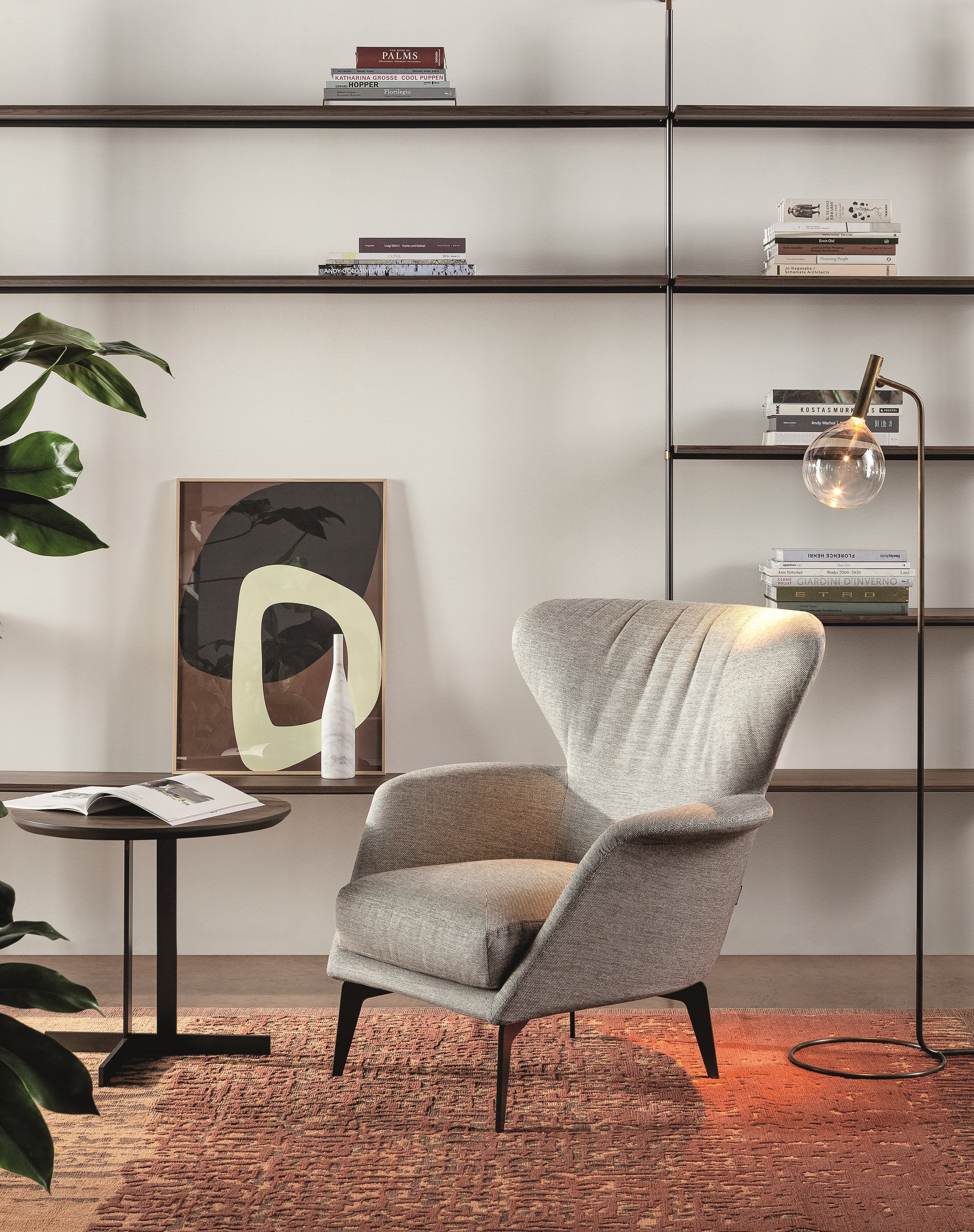 Тканевое кресло с подлокотниками BONALDO Lovy ARCH-00075005 - Вид №2