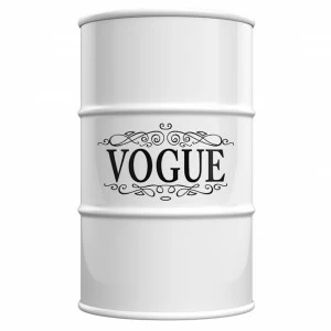 Бочка металлическая декоративная Vogue XL STARBARREL  043792 Белый