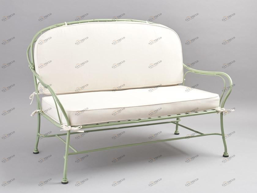 OFFICINACIANI 2-местный садовый диван из железа Bamboo Gf4012so