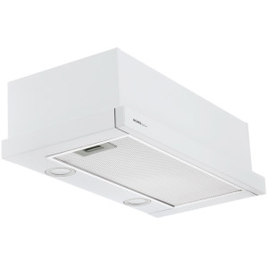 8160081 Вытяжка телескопическая HOMSair FLAT 60 белый/белый