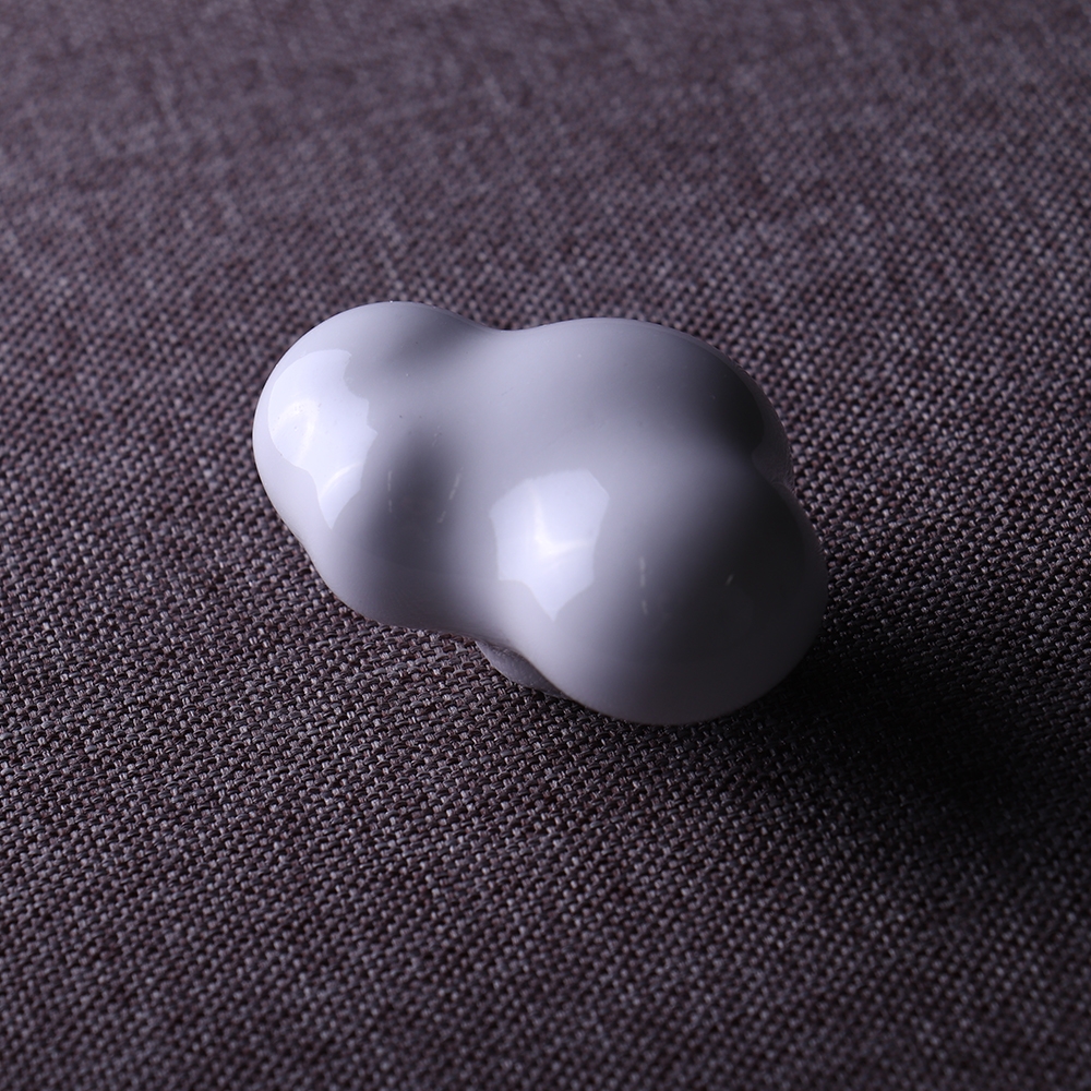 Мебельная ручка  Кноб, 55x27x36 мм, белый LJPS0153 Public Steel Россия  - Вид №6