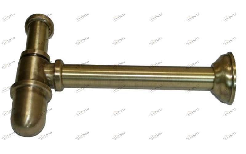 Сифон для раковины MIGLIORE ML.RIC-10.102.BR - бронза, ø32 