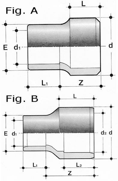 SANIT 101400517 Снижение, PVC-U, ориентированный, длинные  - Вид №1