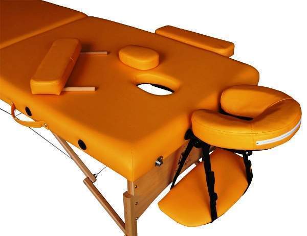 TS20111_M Массажный стол желтый NIRVANA RELAX DFC  - Вид №3