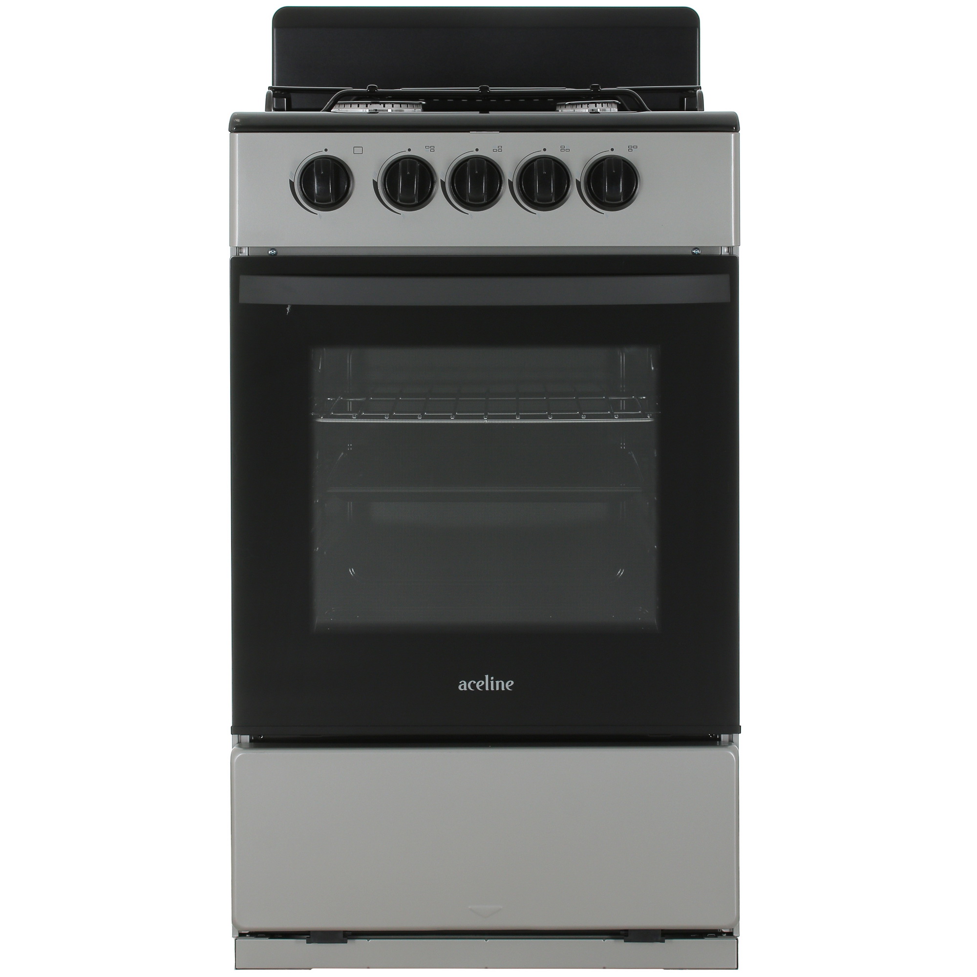 9081931 Газовая плита Aceline G15-1G серый STDN-0116860