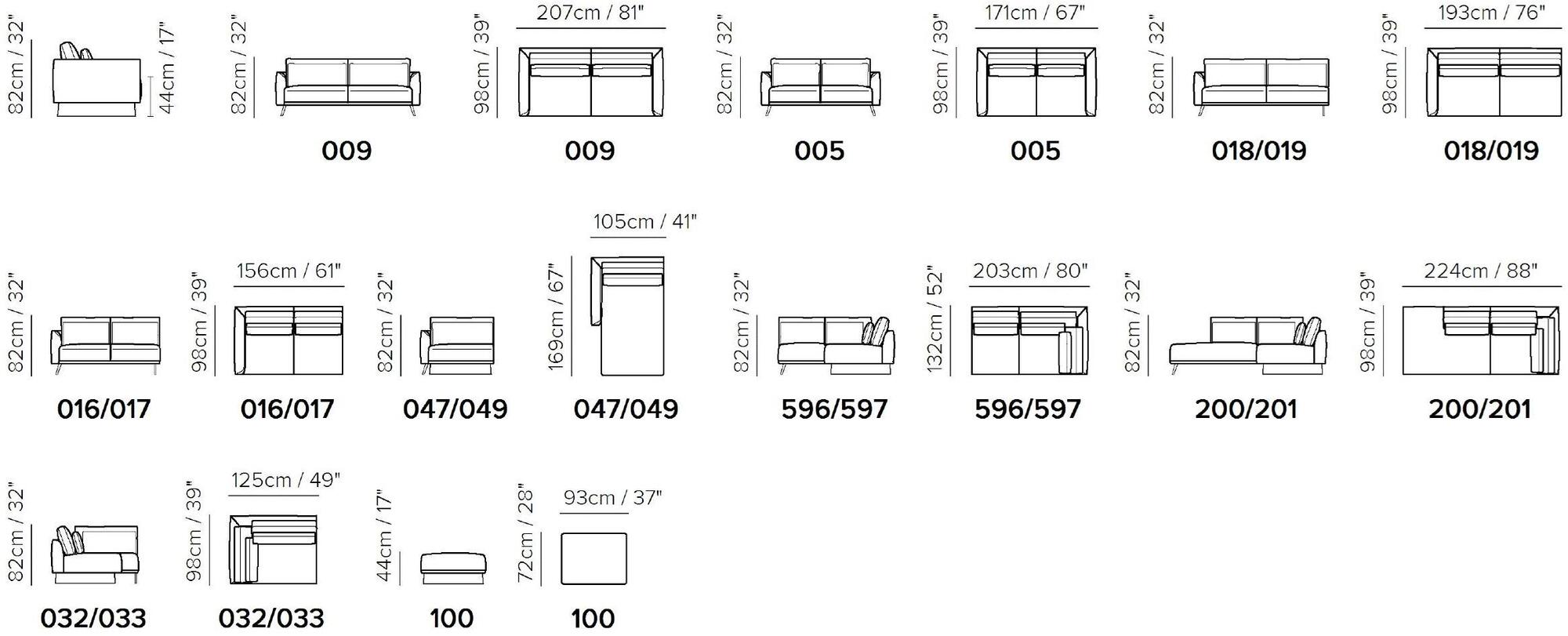 Natuzzi Модульный тканевый диван sun-id-1457452 - Вид №3
