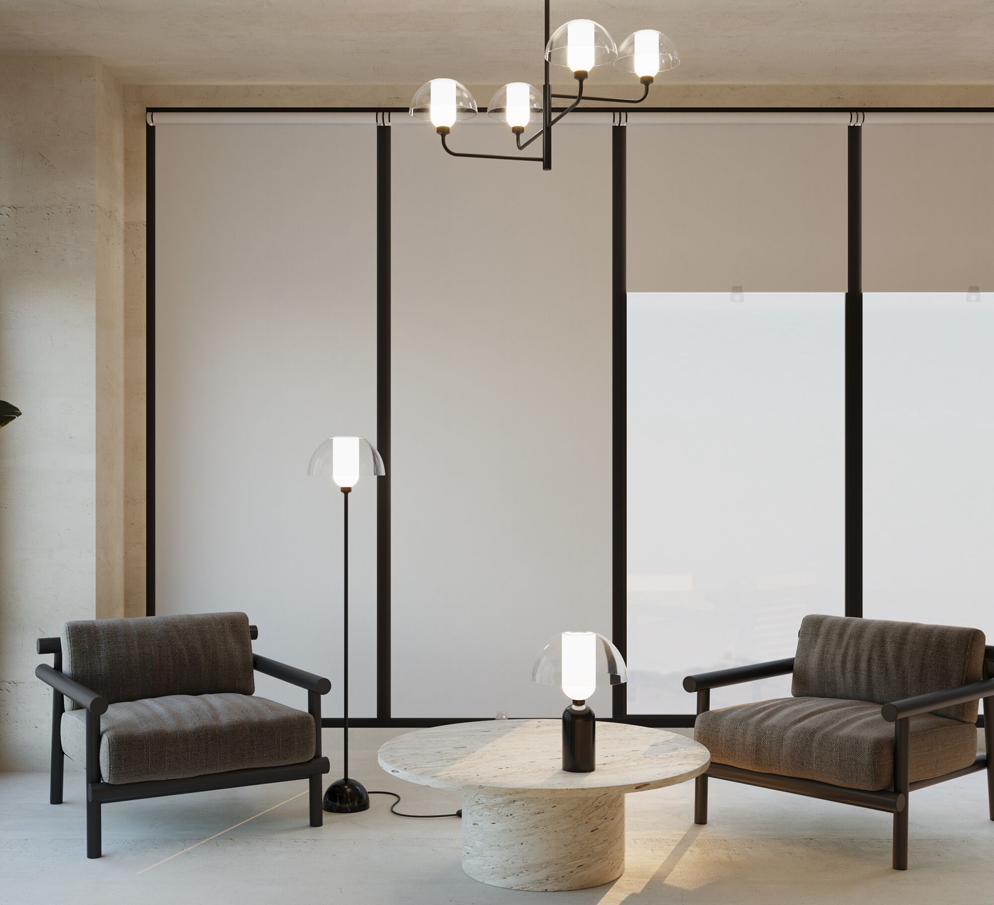 Стеклянный торшер Maytoni память ARCH-00125069 - Вид №6