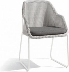 Стул белый шнур 2мм белый Manutti Mood