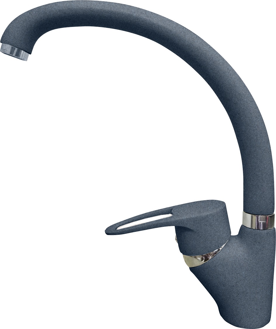 Кухонный смеситель 1024 графит GranFest 