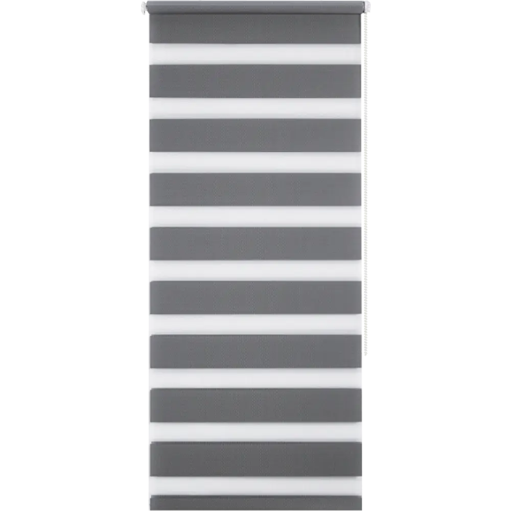 Штора рулонная день-ночь Silver 100x160 см серая Santreyd Д/Н SILVER STLM-2175292