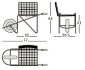 Magis Стул из стали sun-id-1440736 - Вид №1