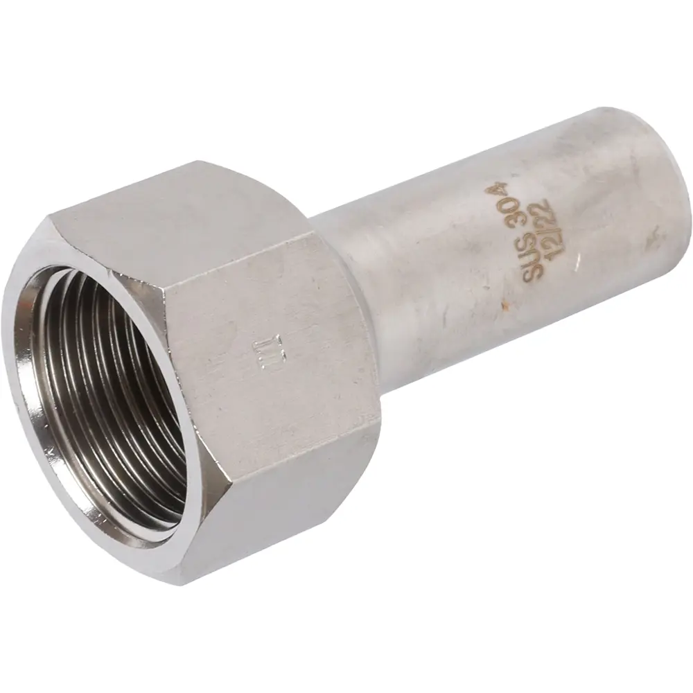 Муфта переходная Rommer 3/4"x18 мм НПр-ВР нержавеющая сталь STLM-2068300