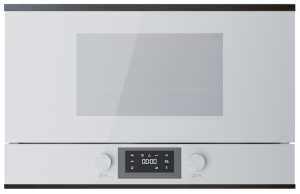 9256119 Встраиваемая микроволновая печь Kuppersbusch MR 6330.0 W2 Black Chrome белый