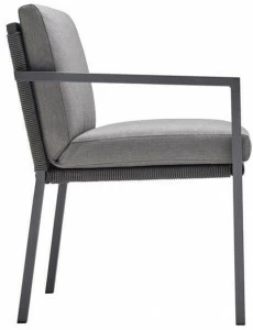 solpuri Садовый стул из мягкой ткани Club