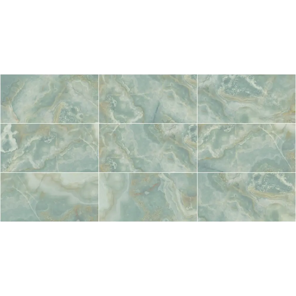 Плитка настенная Aquamarine Dark 30x60 см 1.62 м² цвет темно-зеленый Santreyd STLM-2098958 - Вид №1