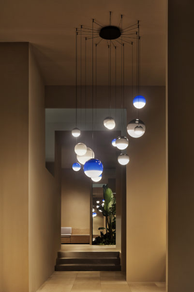 086081 Люстра зеленая Marset Dipping Light  - Вид №4