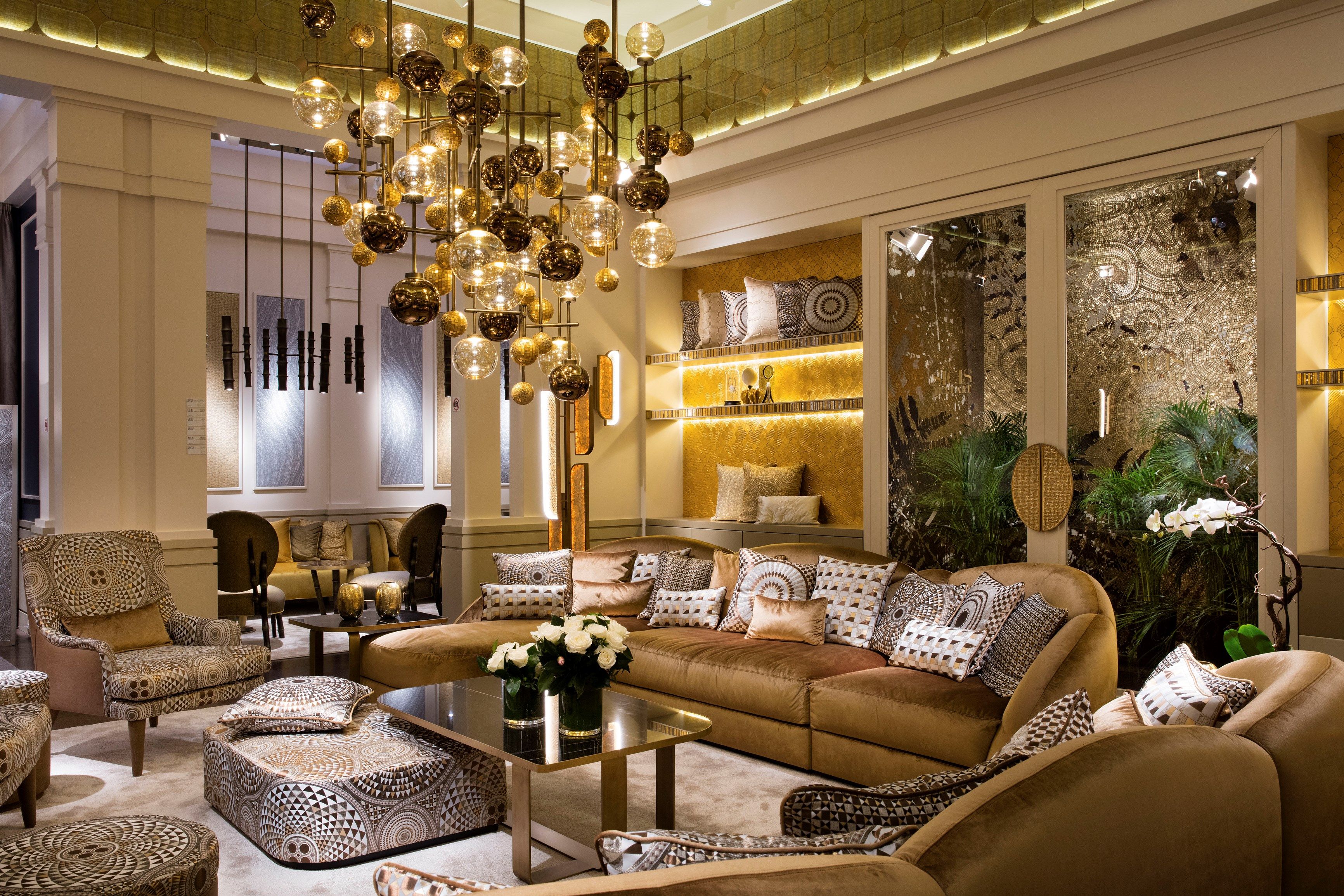 Ткань с эффектом мозаики Sicis мозаика ARCH-00089344 - Вид №2