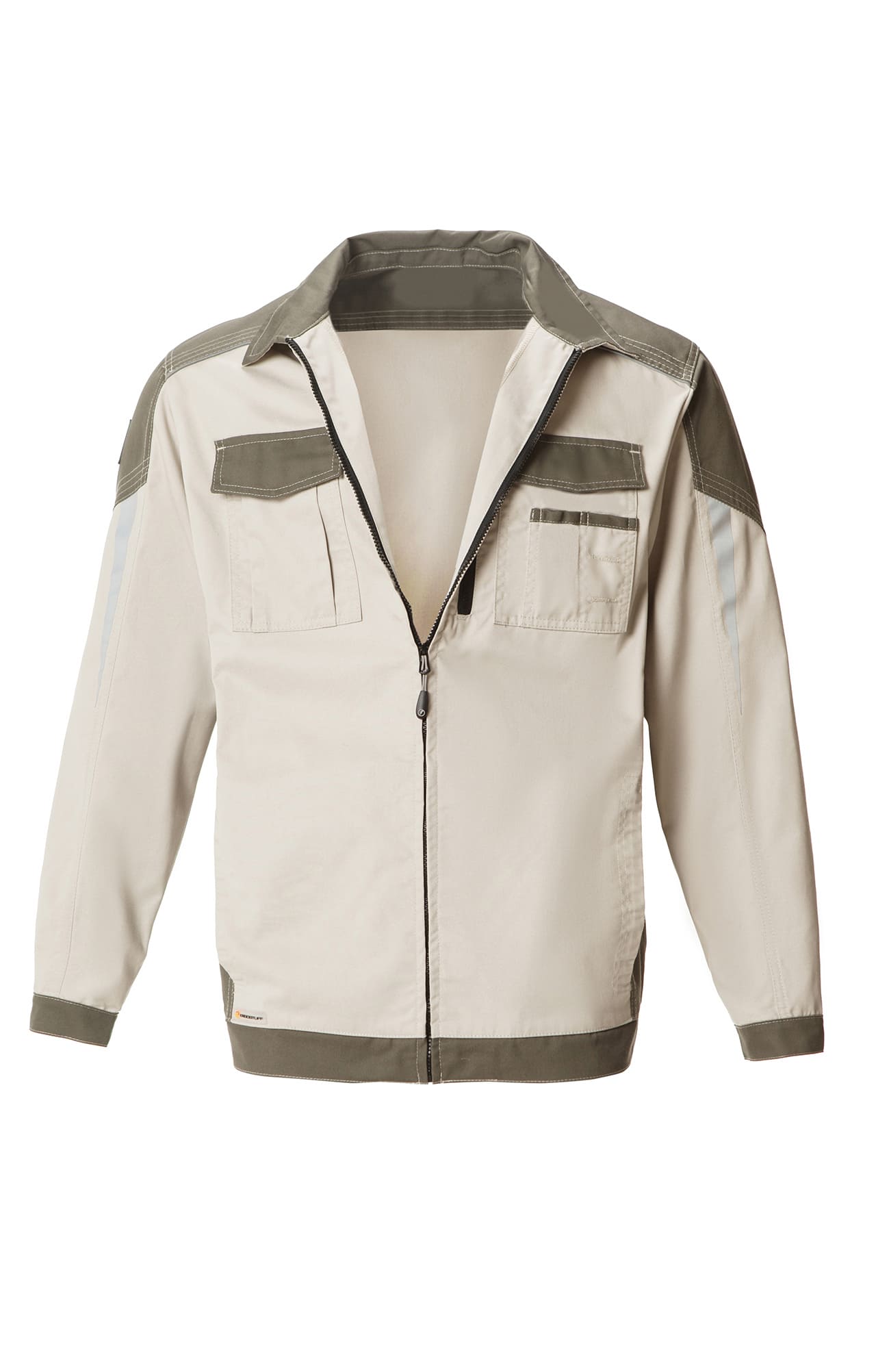 4956821 Костюм  NEW 2 серый песок с серым хаки STATUS  Летняя спецодежда  размер 64-66/182-188  - Вид №3