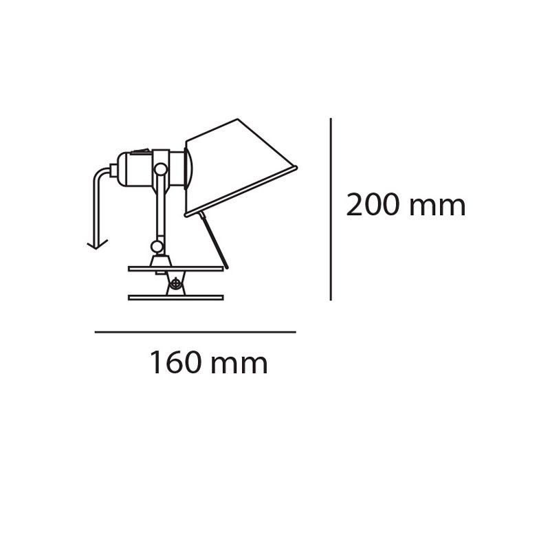 Светильник настенный оранжевый Artemide A010860 ARTEMIDE  00-3882745 Оранжевый  - Вид №7