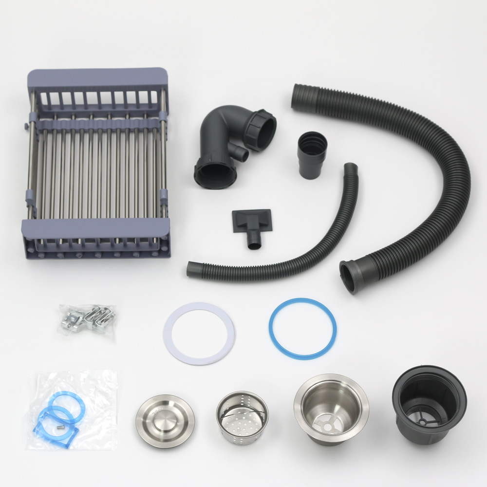 Мойка H5045 MELANA ProfLine 3,0/200 САТИН врезная прямоугольная с коландером H5045 H5045 сатин - Вид №10