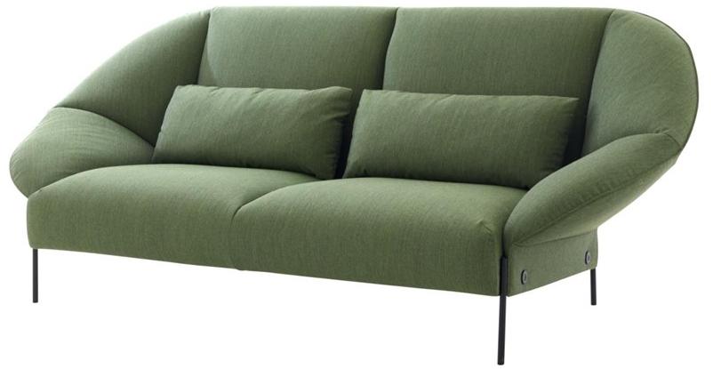 Ligne Roset 3-х местный тканевый диван со съемным чехлом Paipaï 17600405 - Вид №1