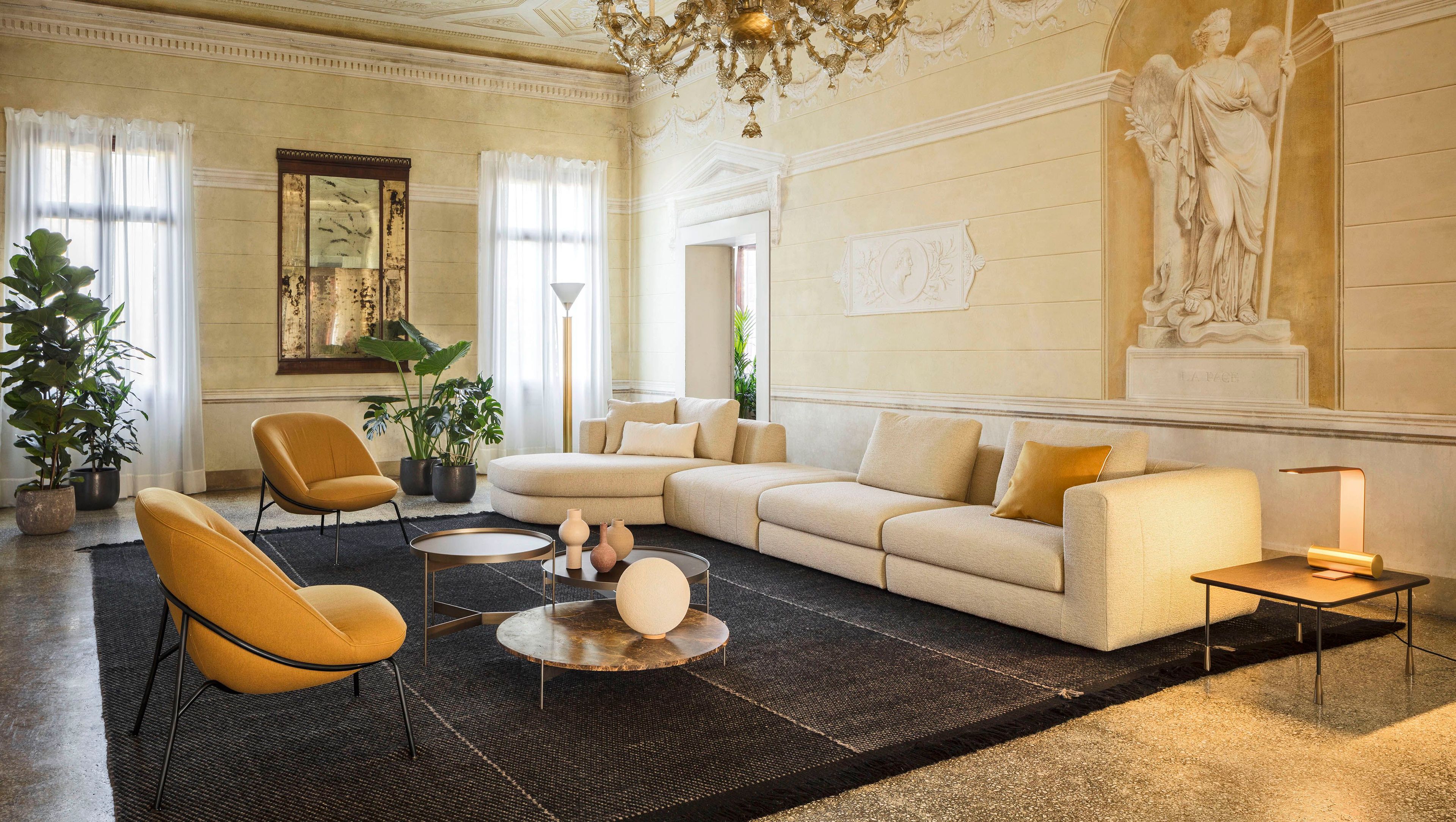 Модульный угловой диван из ткани Pianca TOBIAS ARCH-00072365 - Вид №1