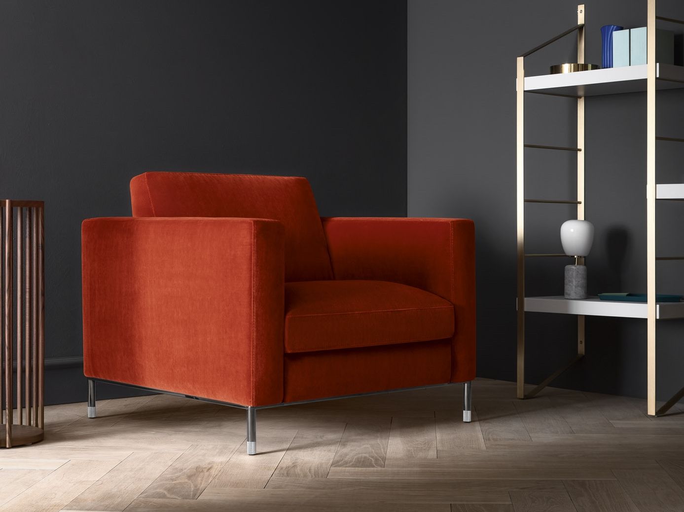 Тканевое кресло с подлокотниками Felis Softliving ARCH-00042114