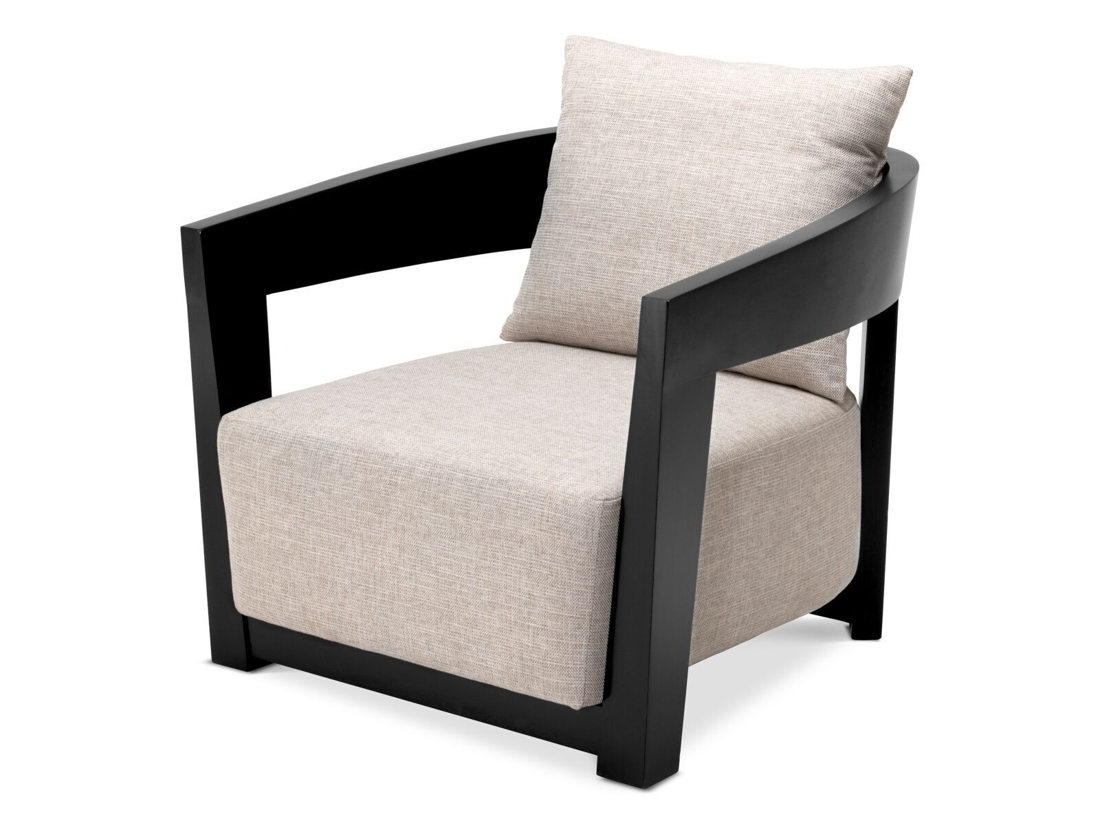 Тканевое кресло с подлокотниками Eichholtz RUBAUTELLI ARCH-00107243