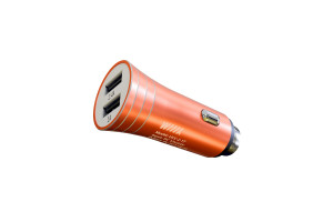 16713116 Зарядное устройство с двумя USB-портами, оранжевый UCC-2-16-O WIIIX