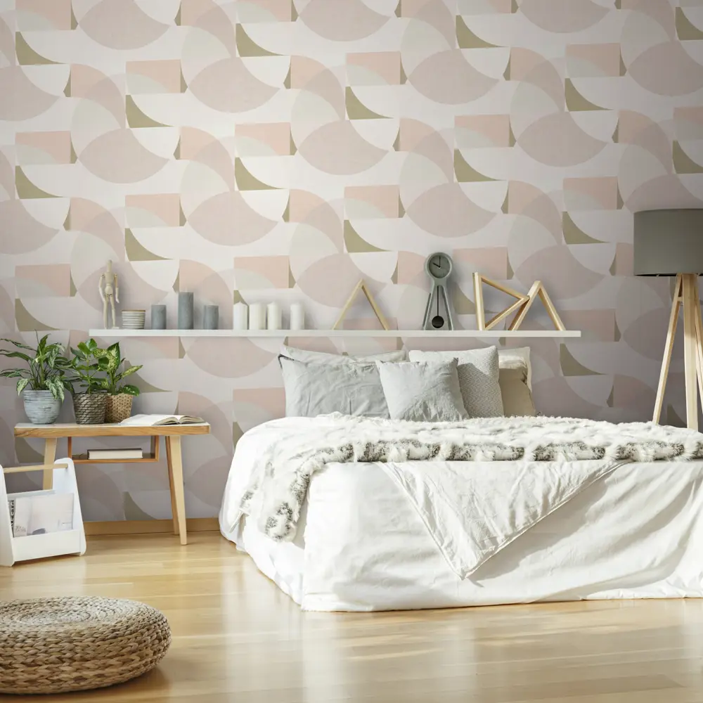 Обои флизелиновые Erismann Elle розовые 1.06 м 12078-05 STLM-2200109 - Вид №3