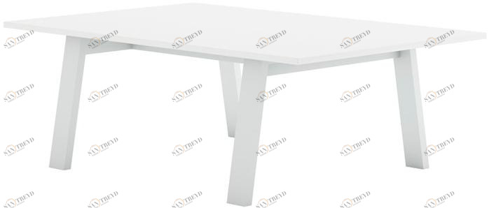 GANDIABLASCO Прямоугольный журнальный столик из термолакированного алюминия Timeless sun-id-1459381