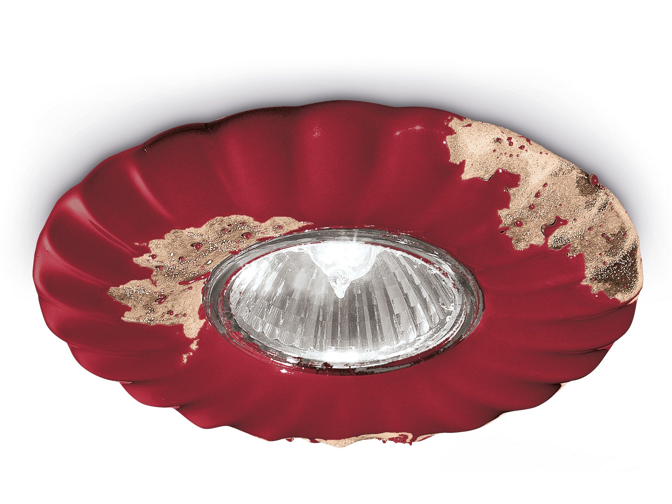 Круглый керамический утопленный прожектор FERROLUCE Винтаж ARCH-00148788