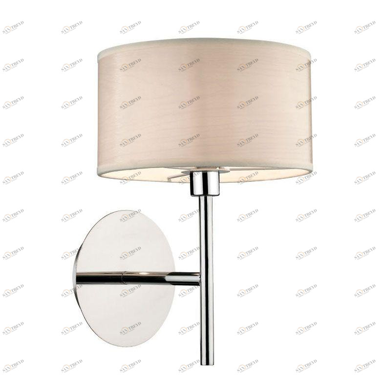 Бра Ideal Lux Woody AP1 Wood IDEAL LUX  079063 Бежевый;серебро 