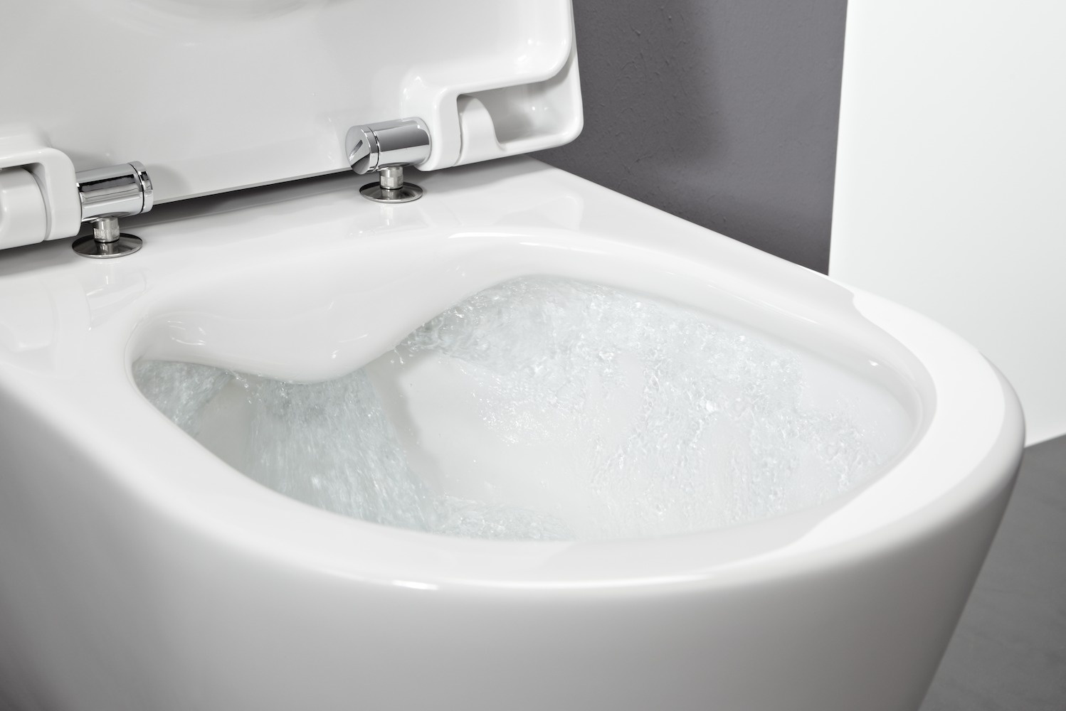 H8209664000001 Унитаз подвесной, с глубоким смыванием, без ободка LAUFEN PRO - Вид №35