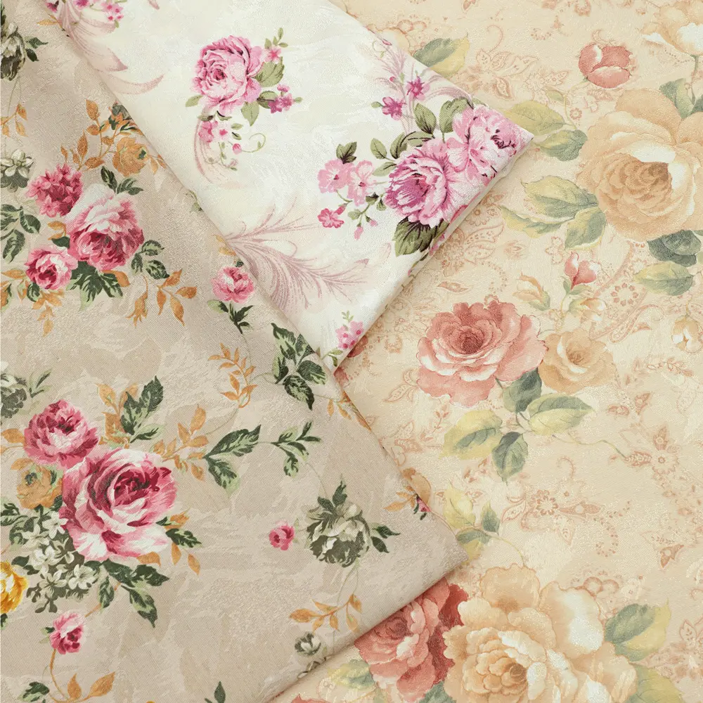 Ткань «Цветы интерио» 1 п/м 150 см цвет красный ТОРГОВЫЙ ДОМ ТЕКСТИЛЬ STLM-2149616 - Вид №6