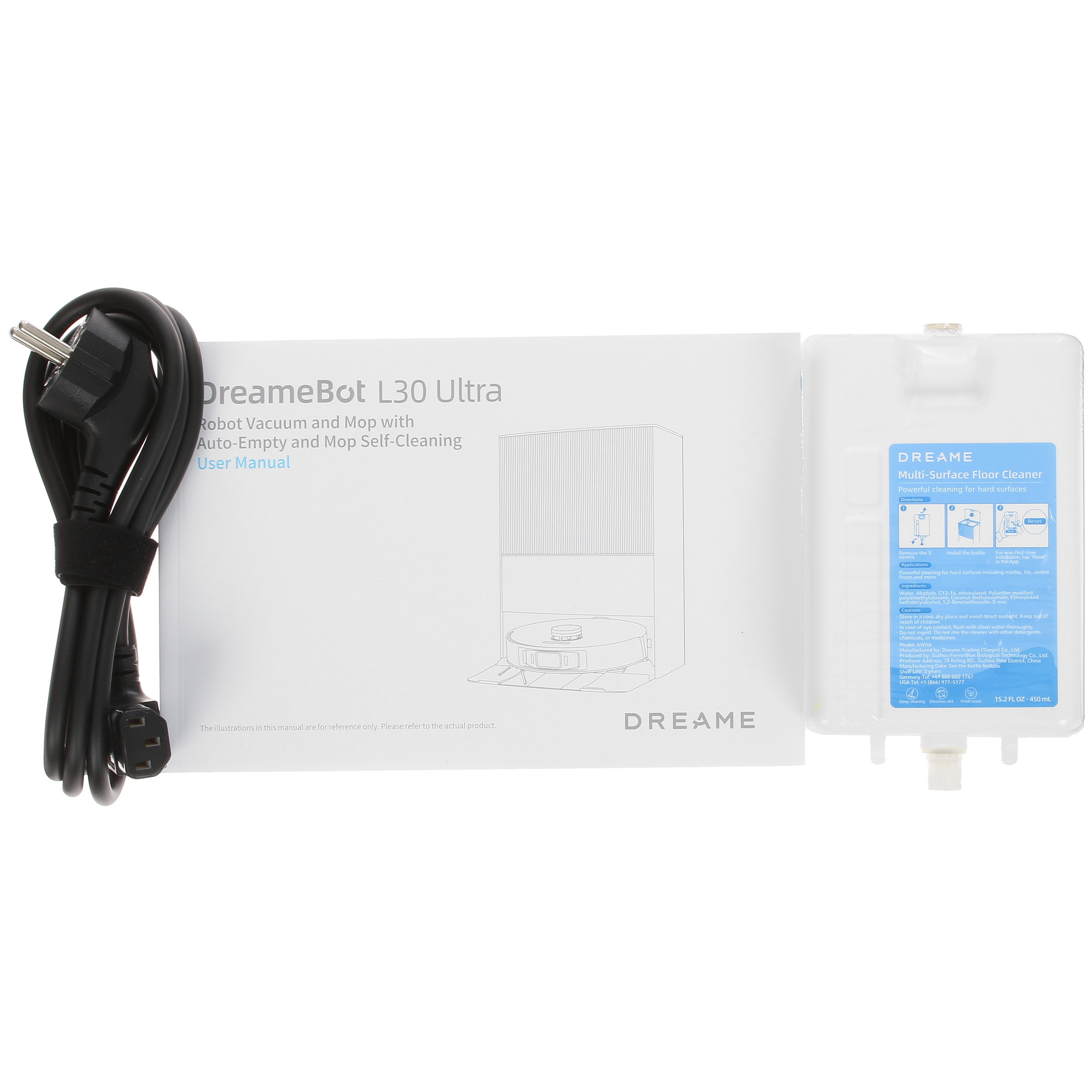 5422053 Робот-пылесос Dreame L30 Ultra черный STDN-0136860 - Вид №11