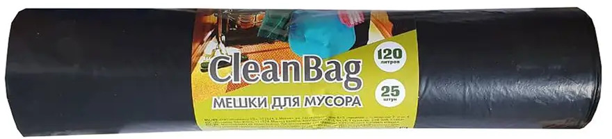 91051755 Мешки для мусора Концепция Быта Cleanbag 120 л рулон 25 шт 45 мкм STLM-0458253