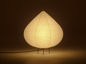 Японский бумажный торшер