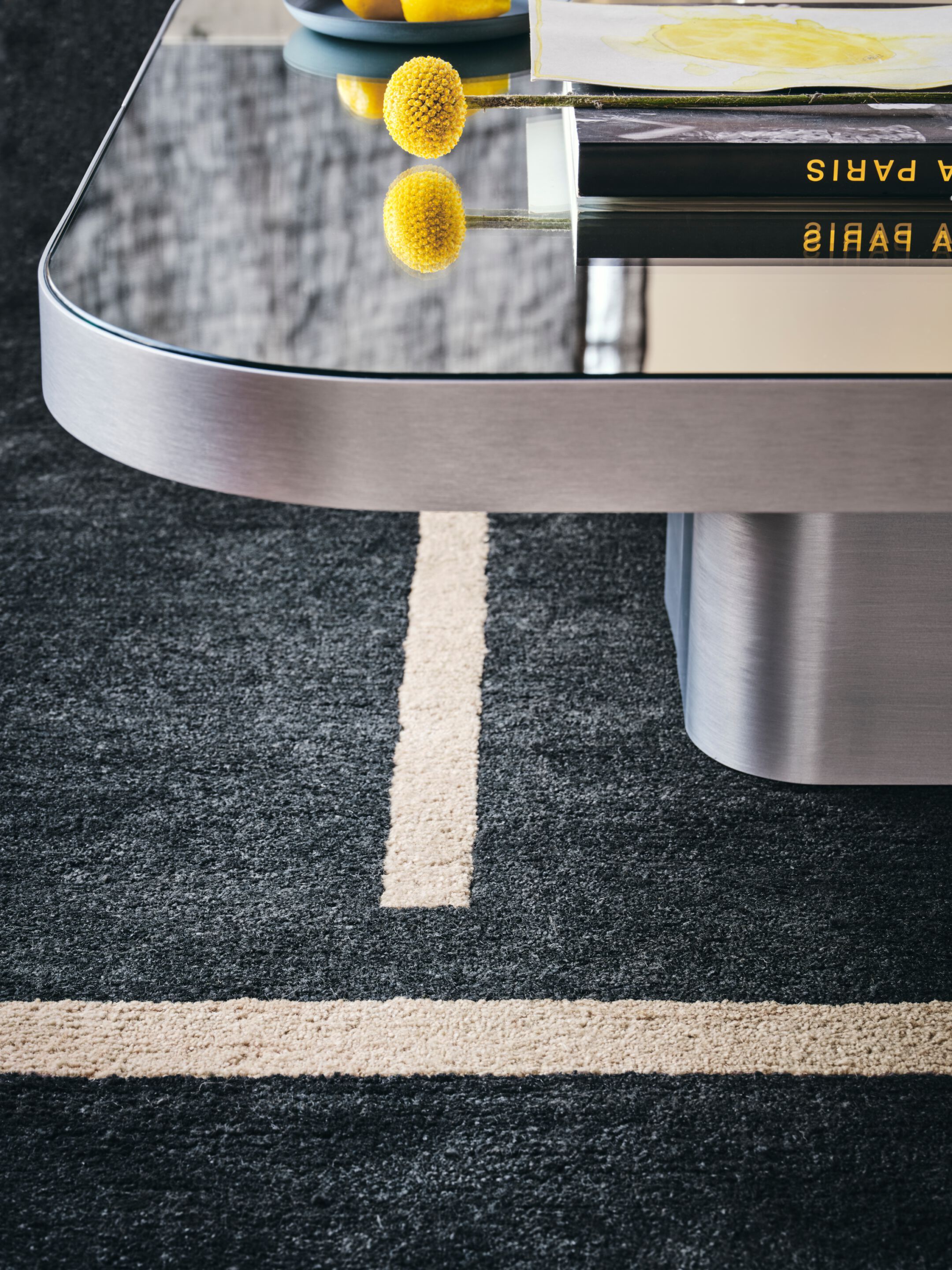 Алюминиевый квадратный низкий журнальный столик Classicon лук ARCH-00129684 - Вид №2