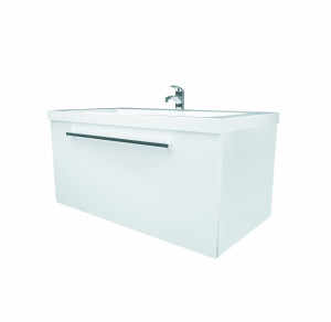 У51043 Тумба Соната 90П 1я, Белый глянец 1 Marka Соната